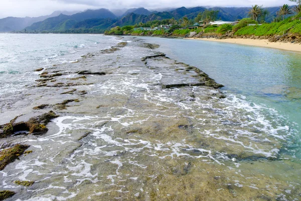 Praia de Laie Oahu Havaí — Fotografia de Stock