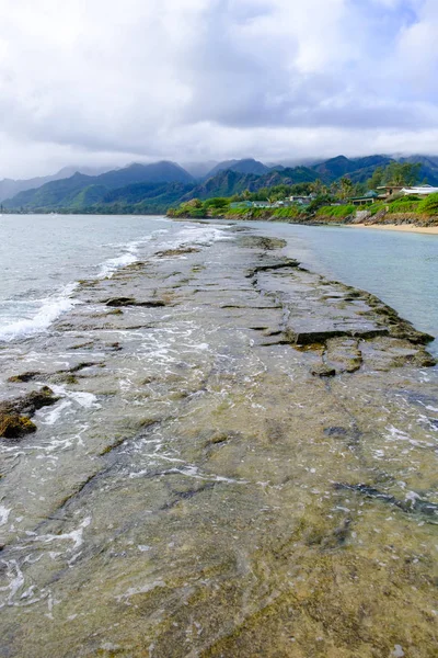 Hawaii Oahu Laie Beach — Stock fotografie