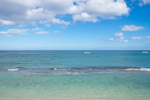 Pacific Ocean Windward Side av Oahu Hawaii – stockfoto
