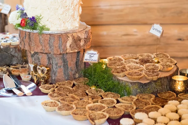 Réception de mariage Tartelettes — Photo