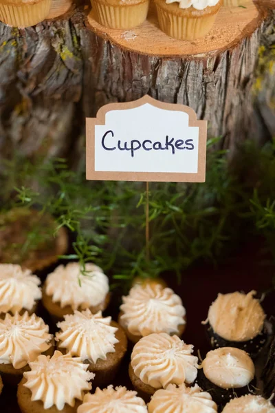 Recepción de la boda Tartletts — Foto de Stock