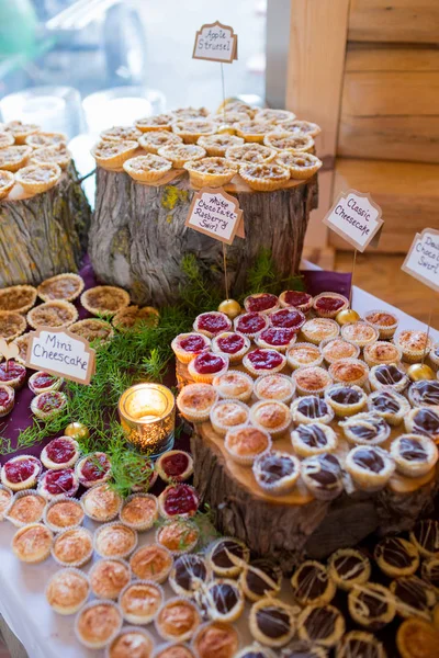 Wedding Reception Tartletts — Stock Photo, Image