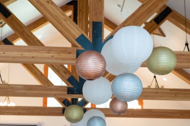 Kağıt fener düğün Resepsiyon dekor