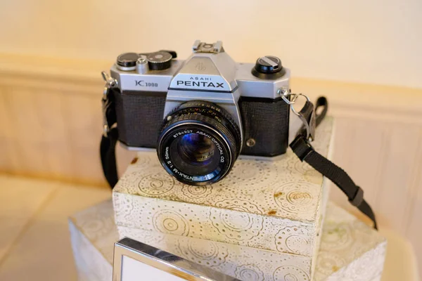 Pentax Asahi K1000 35mm filmkamera — Stockfoto