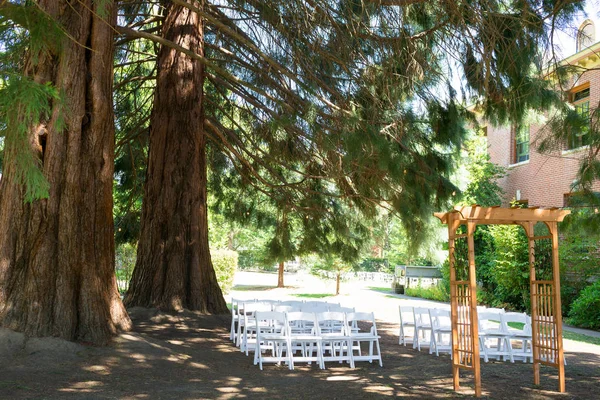 Lugar de boda Oregon por lago — Foto de Stock