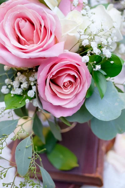 De decoratie van de bloem van het huwelijk — Stockfoto