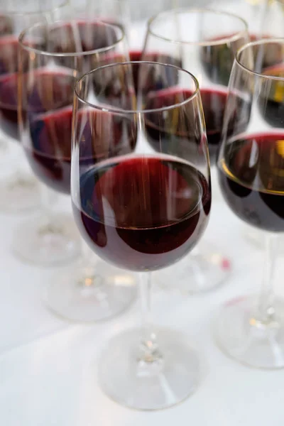 Vintage Wine at Wedding Reception — Stock Photo, Image