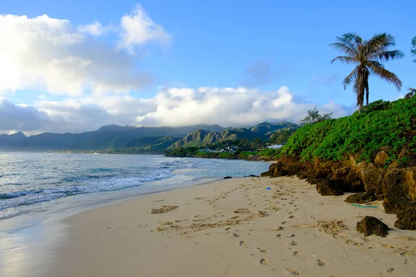 Hawaii Oahu Tropical Paradise Beach — Stock fotografie