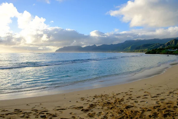 Tropisch paradijs strand Oahu-Hawaï — Stockfoto