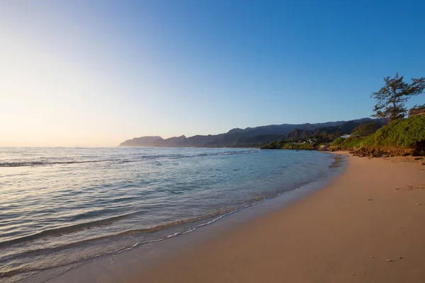 Tropical Paradise Beach Oahu Hawaii — Stockfoto