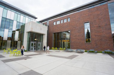 University of Oregon Union'da Erb anıt
