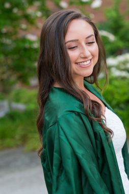 Üniversite Mezuniyet fotoğraf Üniversitesi kampüsünde