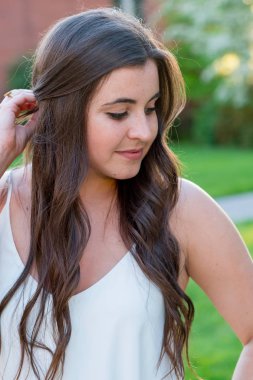 Üniversite mezunu Oregon kampüste