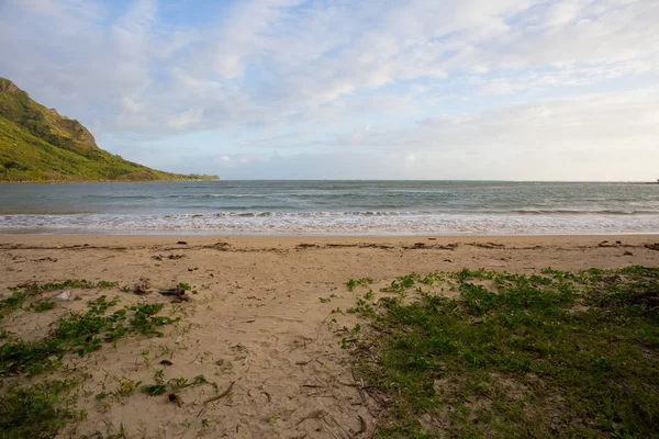 Oahu-Hawaï Bovenwindse kant Beach — Stockfoto