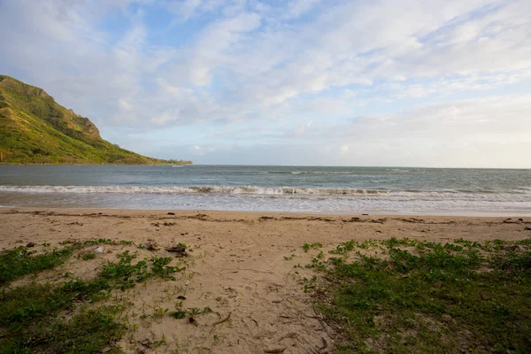 Oahu Hawaii návětrné straně Beach — Stock fotografie