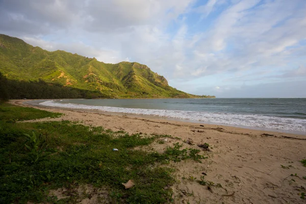 Plage côté vent d'Oahu Hawaii — Photo