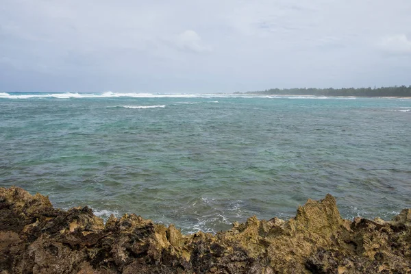 Turtle Bay Pacífico oceano praia — Fotografia de Stock