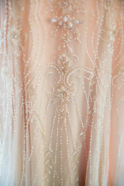 Wedding Dress Detail — Stock Photo, Image