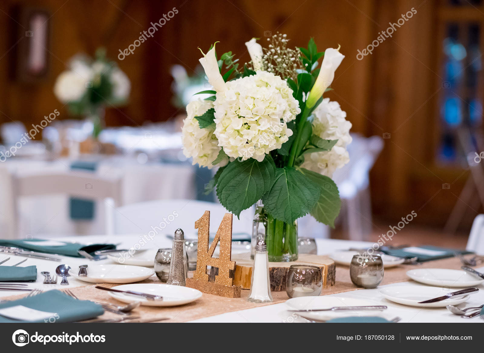 Branches With Flowers Centerpieces Wedding Centerpieces At