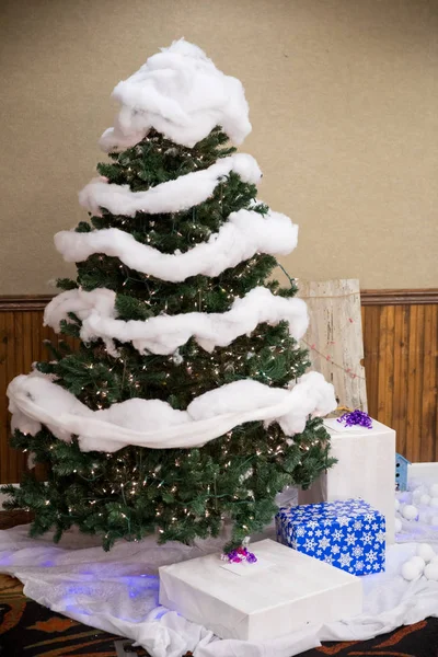 Weihnachtsbaum Hochzeitsdekor — Stockfoto