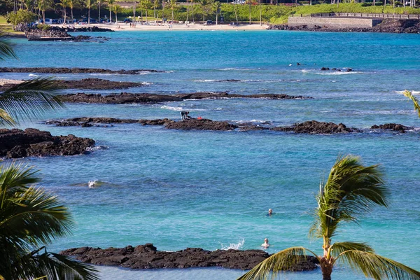 Big Island na Hawajach Mauna Lani Bay — Zdjęcie stockowe