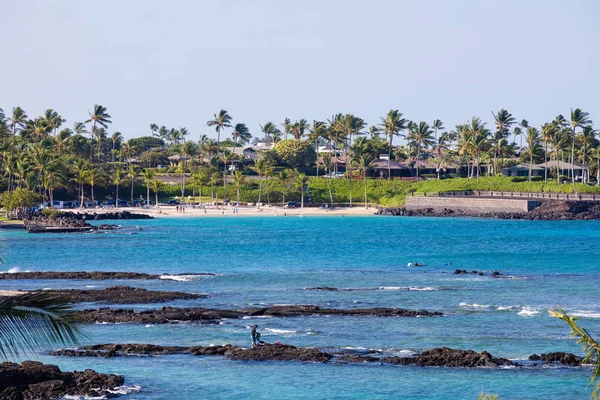 Big Island na Hawajach Mauna Lani Bay — Zdjęcie stockowe