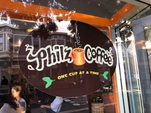 Philz 커피 샌 프란 시스 코 캘리포니아 — 스톡 사진