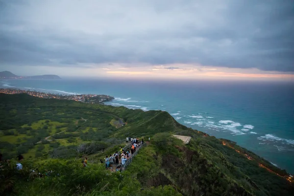 stock image Diamond Head Sunrise at Dawn