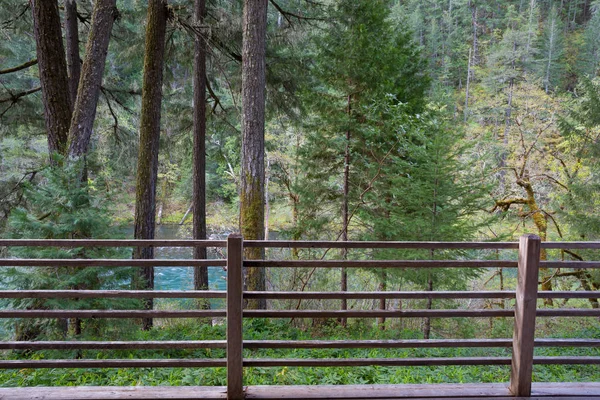 River Umpqua severní Oregon — Stock fotografie