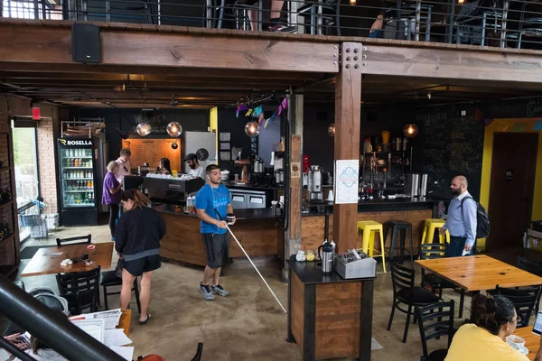 Кафе розелла Сан Антоніо Техас — стокове фото