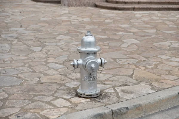 德克萨斯银色消火栓 — 图库照片