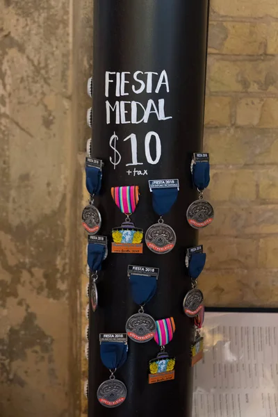 Medallas Fiesta San Antonio — Foto de Stock