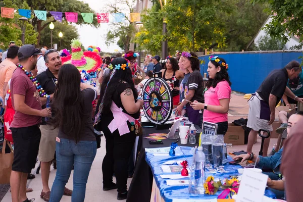 Fieesta San Antonio Celebração da Noite de Abertura — Fotografia de Stock