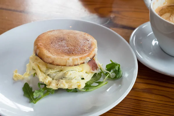 Artisan Breakfast Sandwich — Stock Photo, Image