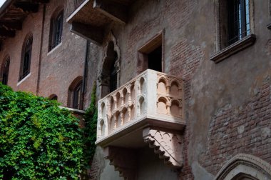 Verona İtalya 10 Haziran. 2019 Juliet 'in Verona' daki evi