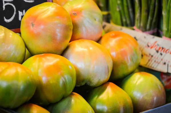 Frisches Obst Hautnah Auf Dem Spanischen Markt — Stockfoto