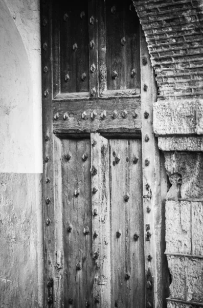 Old Doors Close View Knobs Design Elements Architecture Ancient Doors — ストック写真