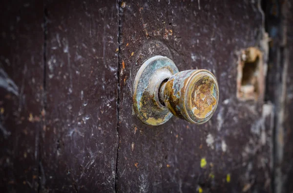 Old Doors Close View Knobs Design Elements Architecture Ancient Doors — 图库照片