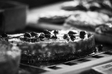 Lezzetli hamur işleri ve lezzetler karışımı