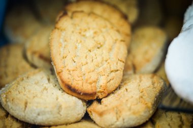 Lezzetli hamur işleri ve lezzetler karışımı