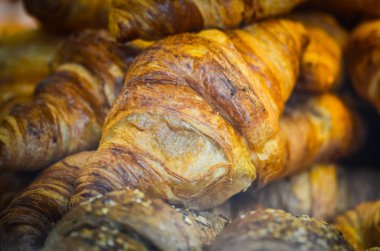 Lezzetli hamur işleri ve lezzetler karışımı