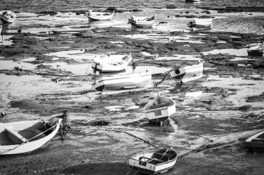 İspanya 'nın teslim oluşunun muhteşem deniz manzarası 