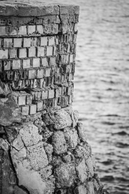 İspanya 'nın teslim oluşunun muhteşem deniz manzarası 