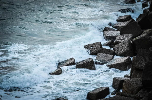 令人难以置信的西班牙投降海滨美景 — 图库照片