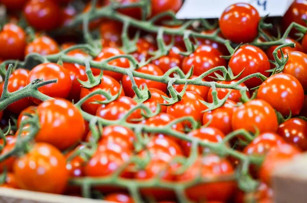 Färska Grönsaker Nära Den Spanska Lokala Marknaden — Stockfoto