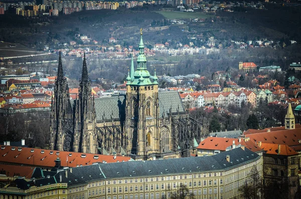 Panoramic View Prague City — Stock Photo, Image