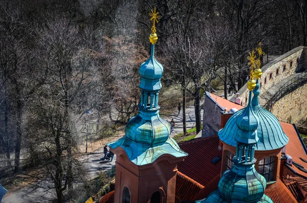 Panoramablick Auf Prag — Stockfoto