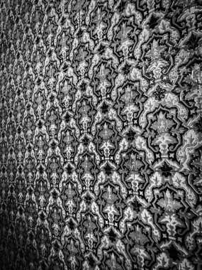 Soyut duvar yakın görünüm - taş, tuğla, duvarların ahşap mimarisi