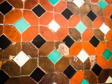 Soyut duvar yakın görünüm - taş, tuğla, duvarların ahşap mimarisi