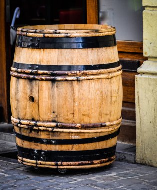 Eski Belçika fıçısı yakın görüş